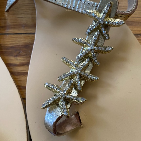 Beautiful starfish detail handmade sandal - Picture 4 of 4
